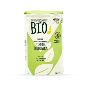 Gradi Molini Italiani Farina Biologica 1kg Mąka Pszenna Typ 00 Ekologiczna