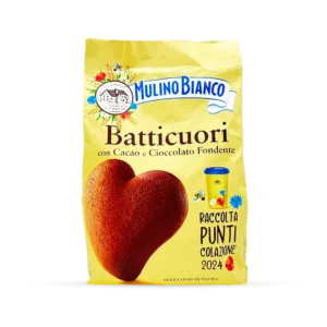 Mulino Bianco Ciastka 350g Battucuori Czekoladowe Serca