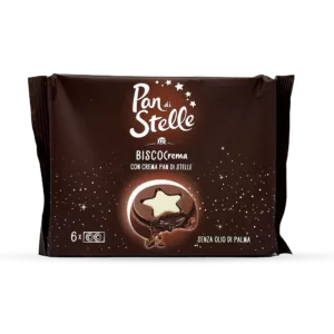 Mulino Bianco Pan di Stelle Ciastka 168g Czekoladowe z Nadzieniem 