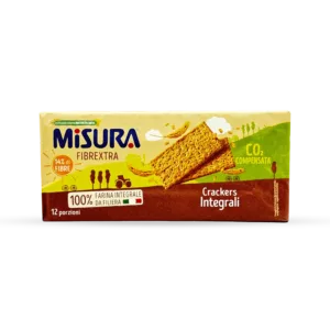 Misura Fibrextra Crackers Integrali 385g Krakersy Razowe