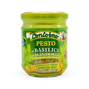 Contorno Pesto Al Basilico E Andorle 180g Pesto Bazyliowe z Migdałami 