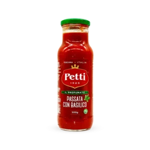 Petti Il Profumato Passata Con Basilico 500g Passata Pomidorowa z Bazylią
