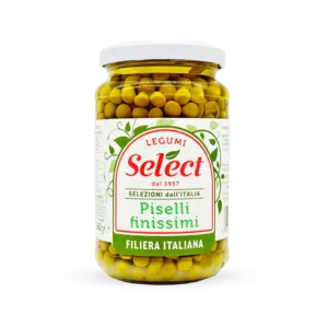 Select Piselli Finissimi Groszek Zielony Konserwowy 360g