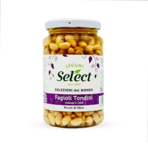 Select Fagioli Tondini Fasolka Konserwowa Biała Drobna 360g