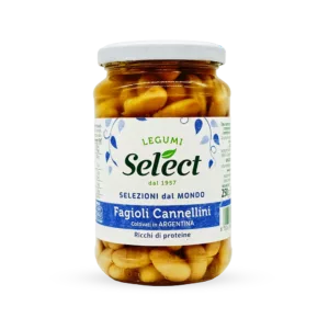 Select Fagioli Cannellini Fasolka Konserwowa Biała 360g