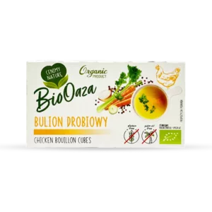 Kostki Rosołowe Drobiowe Bulion Drobiowy 6 Sztuk Bio Oaza