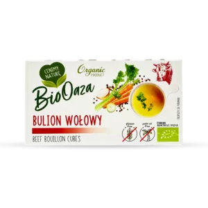 Kostki Rosołowe Bulion Wołowy 6 Sztuk Bio Oaza