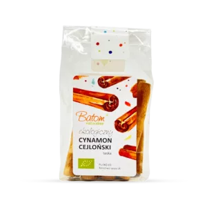 Ekologiczny Cynamon Cejloński Laski 50g Batom Bio