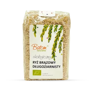 Ryż Brązowy Długoziarnisty 500g Batom Bio 