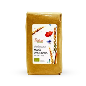 Ekologiczna Mąka Orkiszowa Typ 500 Biała 1kg Batom Bio