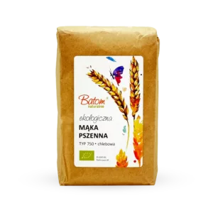 Ekologiczna Mąka Pszenna Typ 750 Chlebowa 1kg Batom Bio