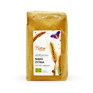 Ekologiczna Mąka Żytnia Typ 720 Chlebowa 1kg Batom Bio