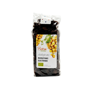 Ekologiczne Rodzynki Sułtanki 500g Batom Bio 