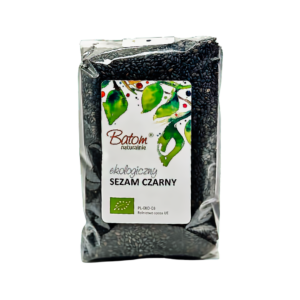 Ekologiczny Sezam Czarny 250g Batom Bio 